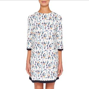 NWT Ted Baker Limina Print Shift Dress (us sz6)